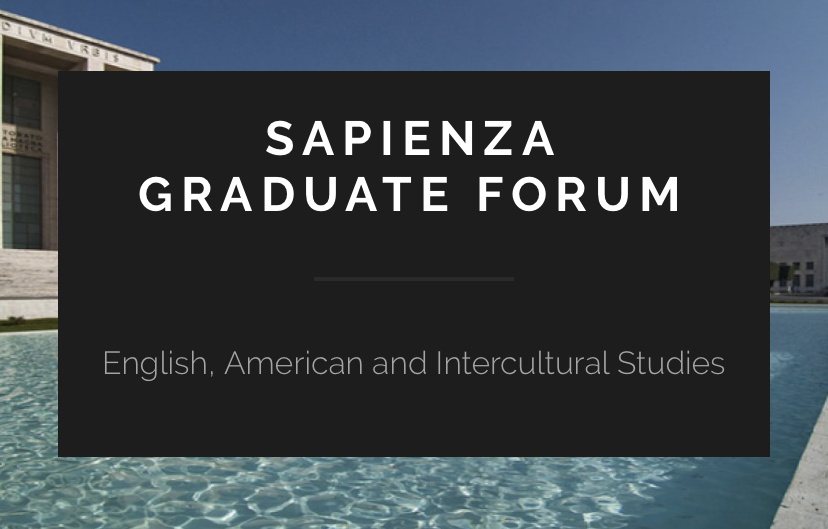 15/01/2020 – CFP: Graduate Forum Sapienza