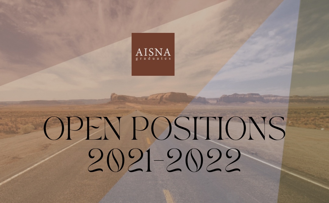 05/12/2021 – Call for Positions: AISNA Graduates